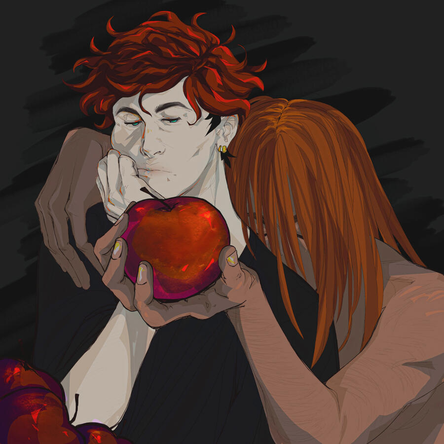 exmpl: full colored halfbody