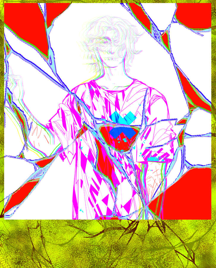 exmpl: halfbody colored lineart